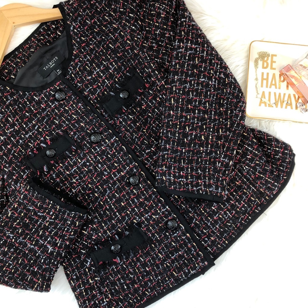 Blazer Work Jacket Talbots Petites Women’s NWT New